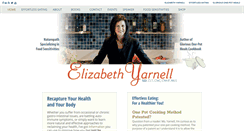 Desktop Screenshot of elizabethyarnell.com